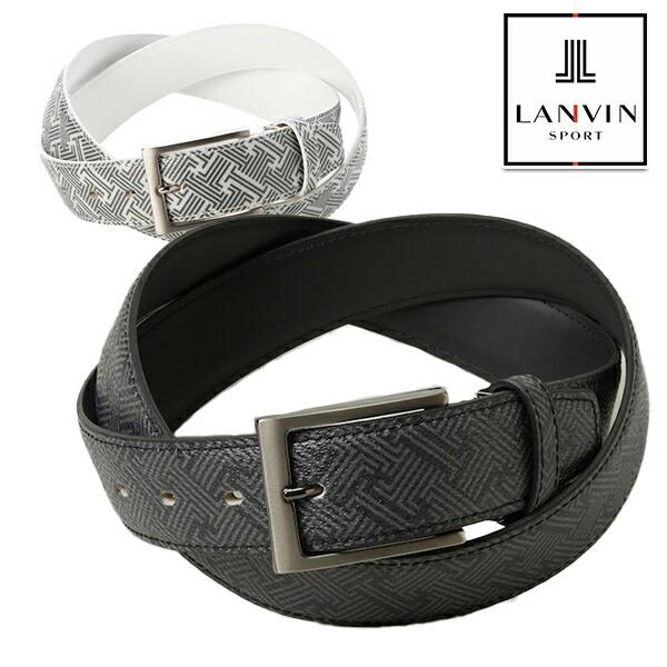 ランバン 2025年春夏モデル メンズ モノグラム ベルト VG5SBL13M LANVIN（ランバ...