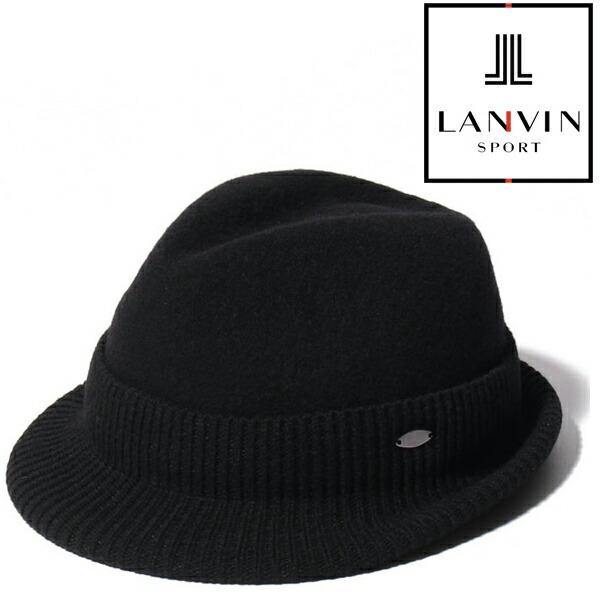 ランバン  メンズ  lanvin ウール中折れハット  vms0312b2  【21】