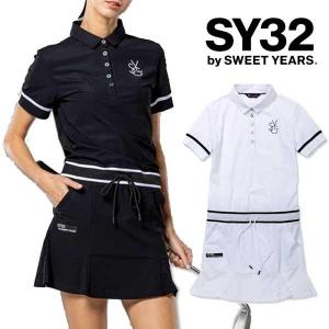 SY32 ゴルフ モックネックシャツ トップス モックネック レディース