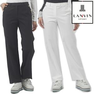 ランバン 2024年春夏モデル レディース フルレングス ワイドパンツ VLX803233 LANVIN（ランバン）ランバンスポール【24】｜powergolf-y