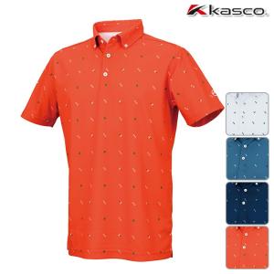 kasco キャスコ 半袖 ポロシャツ MENS メンズ 春...