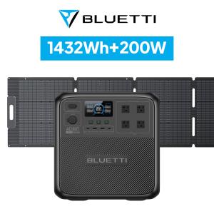 BLUETTI 防災グッズ ポータブル電源 ソーラーパネル セット