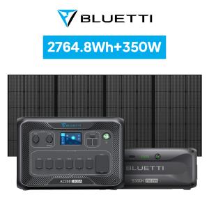 BLUETTI ポータブル電源 ソーラーパネル セット AC300+B300+PV350 三点セット 大容量 蓄電池 家庭用 3000W 容量増設3072Wh 350W高転換率 発電機 防災 停電｜BLUETTI JAPAN ヤフーショップ