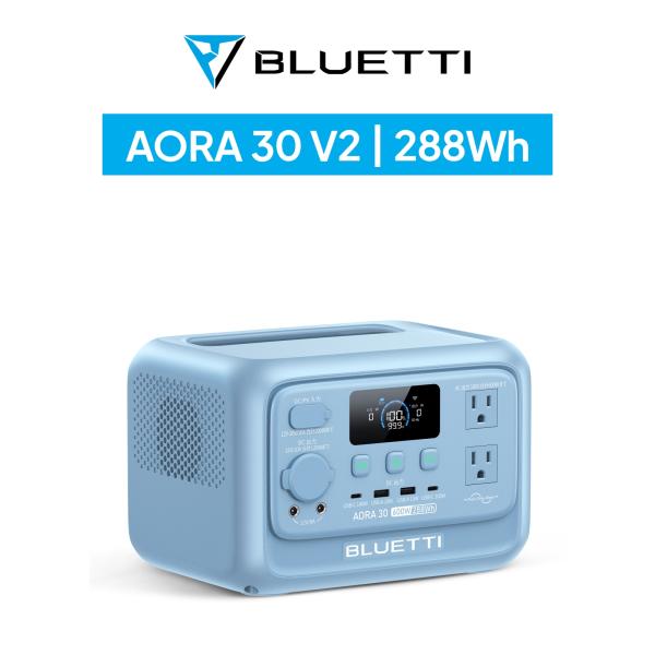 防災グッズ ポータブル電源 BLUETTI AORA 30 V2 288Wh・600W（1500Wリ...
