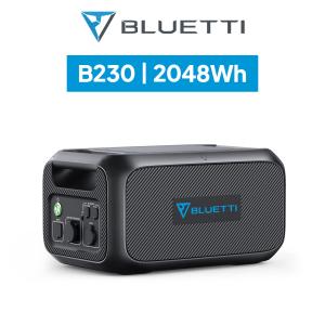 BLUETTI ポータブル電源 増設バッテリー B230 拡張バッテリー 大容量 2048Wh リン酸鉄 蓄電池 拡張バッテリー AC200P/AC200MAX用の商品画像