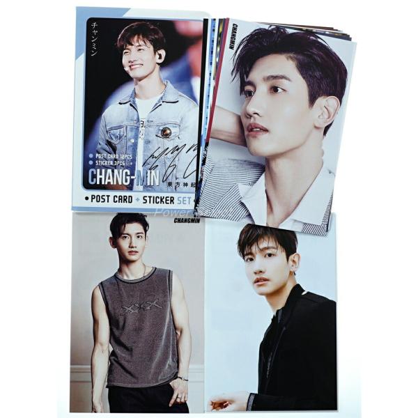 東方神起 チャンミン グッズ ポストカード セット ( ポストカード 12枚 + ステッカー 3枚 ...