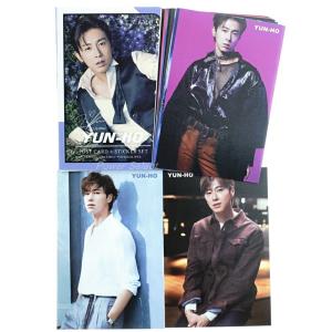 東方神起 ユノ ユンホ グッズ ポストカード セット ( ポストカード 12枚 + ステッカー 3枚...