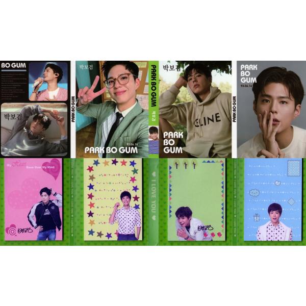 パクボゴム グッズ メモ帳 80枚セット 折りたたみ式 写真入りメモパッド K-POP