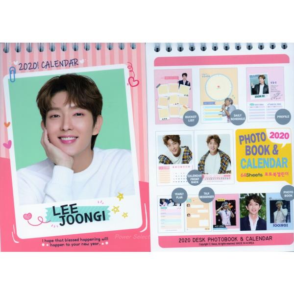 イジュンギ グッズ 2020年 (令和2年) フォトブック + 写真集 カレンダー (卓上カレンダー...