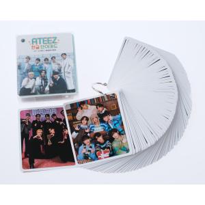 ATEEZ エーティーズ グッズ 韓国語 単語カード 単語帳 63枚入 + ケース 付 K-POP｜powerselect