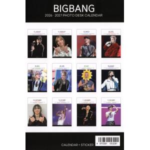 BIGBANG ビッグバン グッズ 卓上 カレ...の詳細画像4