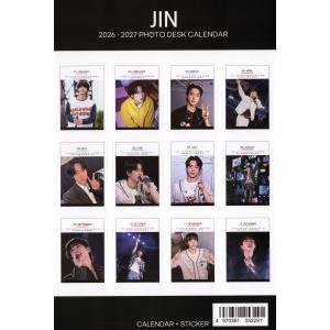 BTS JIN ジン グッズ 卓上 カレ ンダ...の詳細画像4