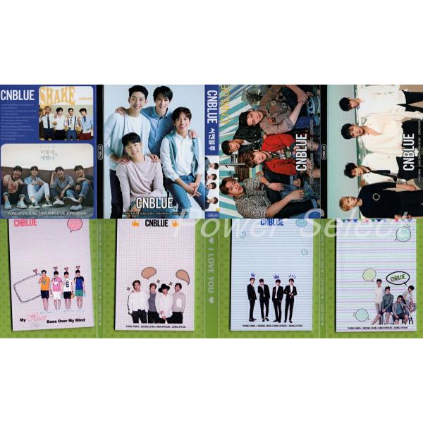 CNBLUE グッズ 【 メモ帳 80枚セット 】  写真入り メモパッド Ver.1