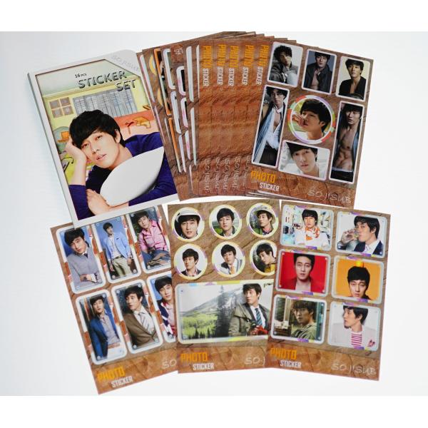 ソ ジソプ グッズ【ステッカーセット 87枚入】 フォトステッカー/ シールセット + カバーケース...