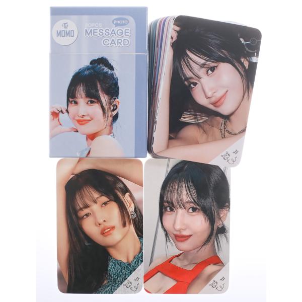 TWICE MOMO モモ グッズ フォトメッセージカード （ブックマーク、タグ) 30枚セット K...