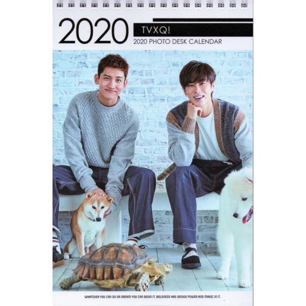 東方神起 チャンミン ユノ ユンホ 卓上 カレンダー (写真集カレンダー) 2020~2021年 (...