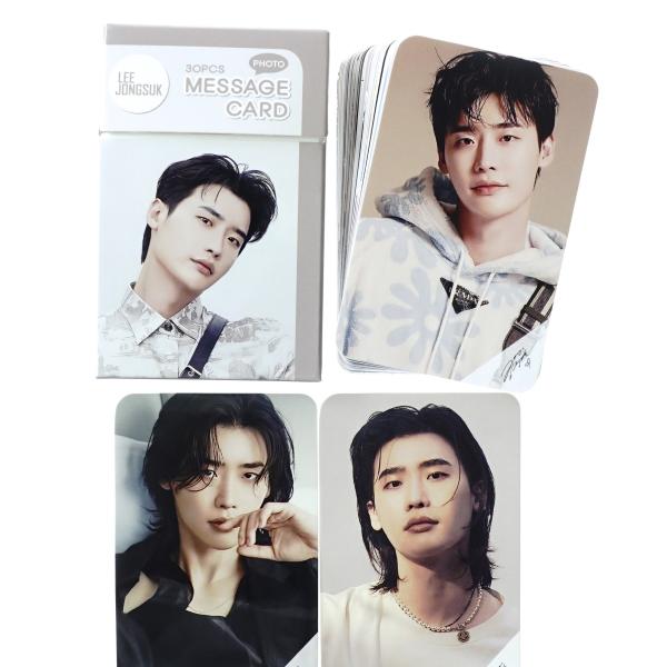 イジョンソク グッズ フォトメッセージカード （ブックマーク、タグ) 30枚セット K-POP