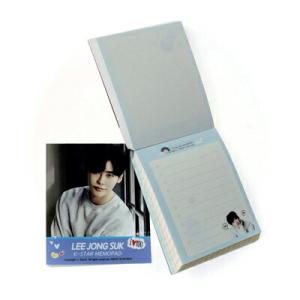 イ・ジョンソク　イジョンソク グッズ 【 卓上 メモ帳 180枚セット 】 写真入り メモパッド