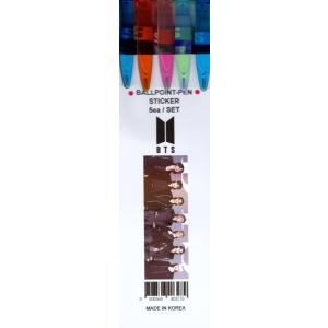 BTS グッズ ボールペン 5本セット + ス...の詳細画像1