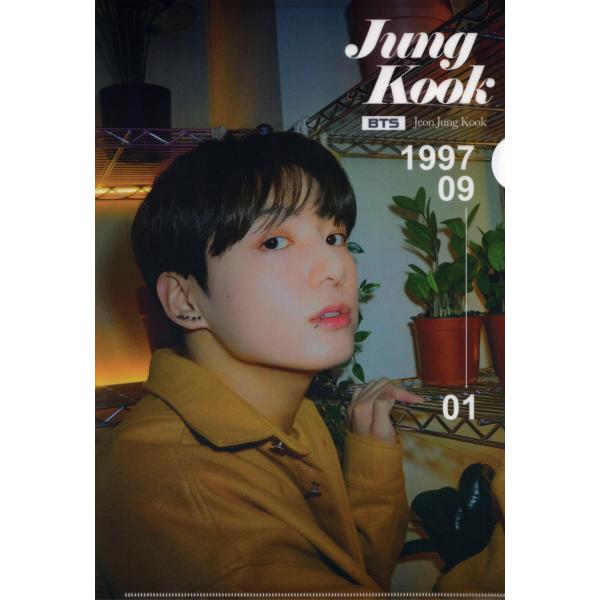 BTS ジョングク K-POP グッズ クリアファイル A4サイズ K-POP
