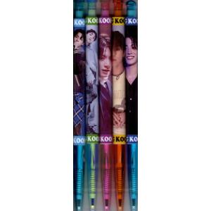 BTS ジョングク グッズ ボールペン 5本セ...の詳細画像2