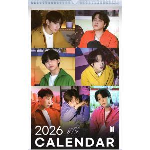 BTS グッズ 大判 壁掛け カレンダー 2024年 (令和6年) + カレンダー
