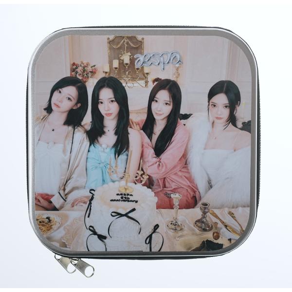 aespa エスパ グッズ CDケース/DVDケース (20枚収 納 可能) 新作写真 y3