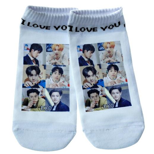 EXO エクソ グッズ 靴下 レディース ソックス くつ下 新作写真1