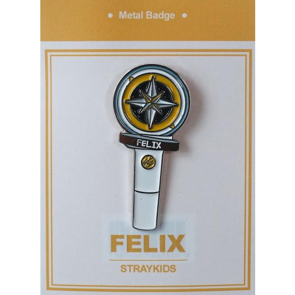 Felix フィリックス グッズ ピンバッジ ピンバッチ メタルバッジ ピンズ stray kids...