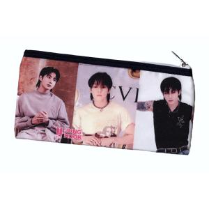BTS JIN ジン グッズ ペンケース ポーチ 小物入れ コスメポーチ