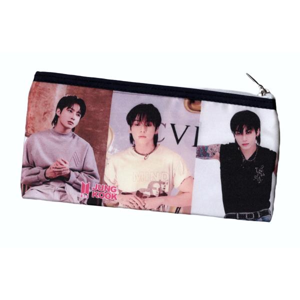 BTS ジョングク グッズ ペンケース ポーチ 小物入れ コスメポーチ K-POP