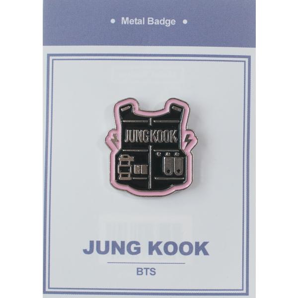 BTS ジョングク グッズ  ピンバッジ ピンバッチ メタルバッジ ピンズ K-POP