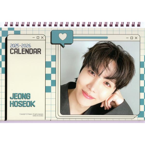 BTS J-HOPE ジェイホープ グッズ 卓上 カレンダー (写真集 カレンダー) 2025~20...