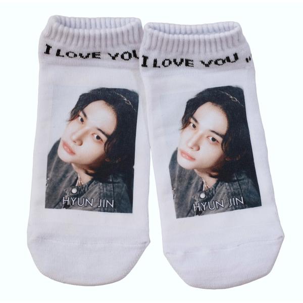 ヒョンジン stray kids ストレイキッズ グッズ 靴下 レディース ソックス くつ下 K-P...