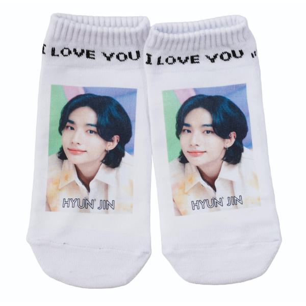 ヒョンジン stray kids ストレイキッズ グッズ 靴下 レディース ソックス くつ下 K-P...