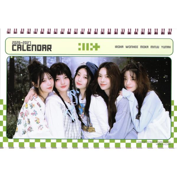 ILLIT アイリット グッズ 卓上 カレンダー (写真集 カレンダー) 2026~2027年 (2...