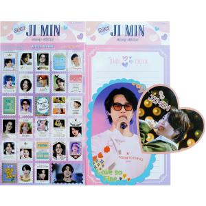 BTS ジミン グッズ ステッカーセット 87枚入 フォトステッカー/ シール