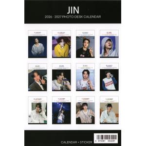 BTS JIN ジン グッズ 卓上 カレンダー...の詳細画像5