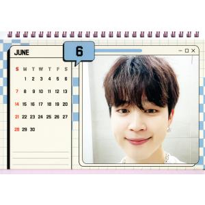 BTS ジミン グッズ 卓上 カレンダー (写真集 カレンダー) 2025