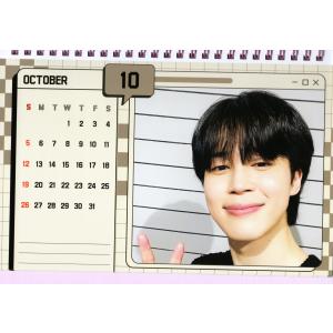 BTS ジミン グッズ 卓上 カレンダー (写真集 カレンダー) 2025~2026年