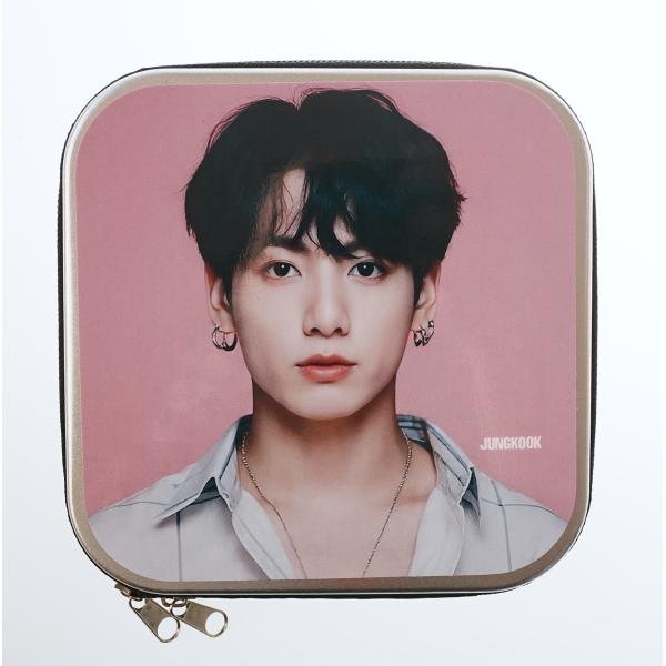 BTS ジョングク グッズ CDケース/DVDケース (20枚収納 可能) K-POP 写真 y5