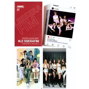LE SSERAFIM ルセラフィム グッズ スペシャルフォトカードセット 60枚 トレカ カード インスタカード K-POP｜スター セレクション