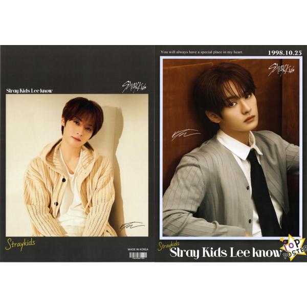 Lee Know リノ Stray Kids ストレイキッズ グッズ ポスター 10枚セット  A4...