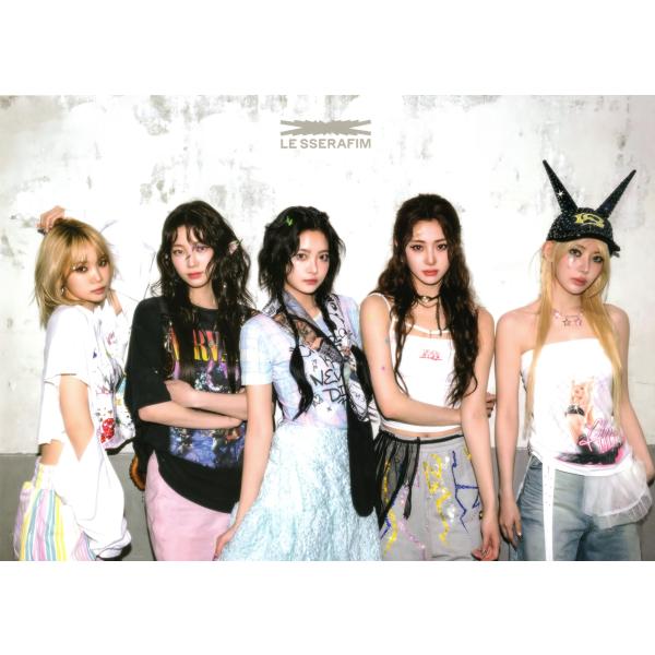 LE SSERAFIM ルセラフィム グッズ ポスター 12枚(A3サイズ)＋ ステッカー セット ...