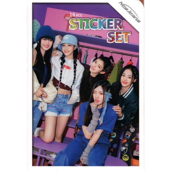 NewJeans ニュージーンズ グッズ ステッカーセット 87枚入 フォトステッカー/シールセット
