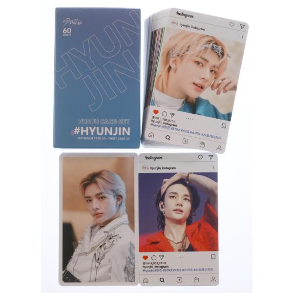 Stray Kids ストレイキッズ ヒョンジン グッズ スペシャルフォトカードセット 60枚 トレ...