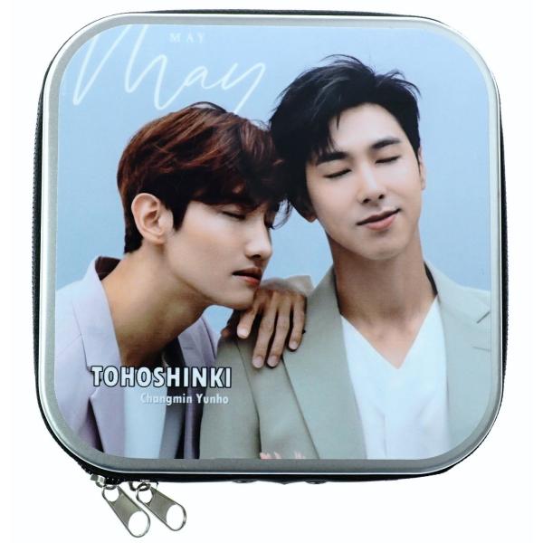 東方神起 チャンミン ユノ ユンホ グッズ CDケース/DVDケース (20枚収納可能)　新作写真１