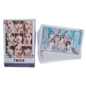 TWICE トゥワイス グッズ トランプ カード ゲーム 54枚セット フォトカード セット