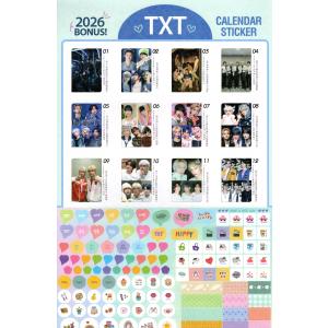 TXT グッズ 大判 壁掛け カレンダー 20...の詳細画像4