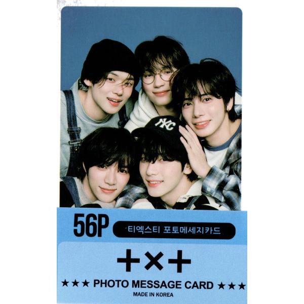 TXT フォトメッセージカード 56枚 トレカ カード ミニ ポストカード セット